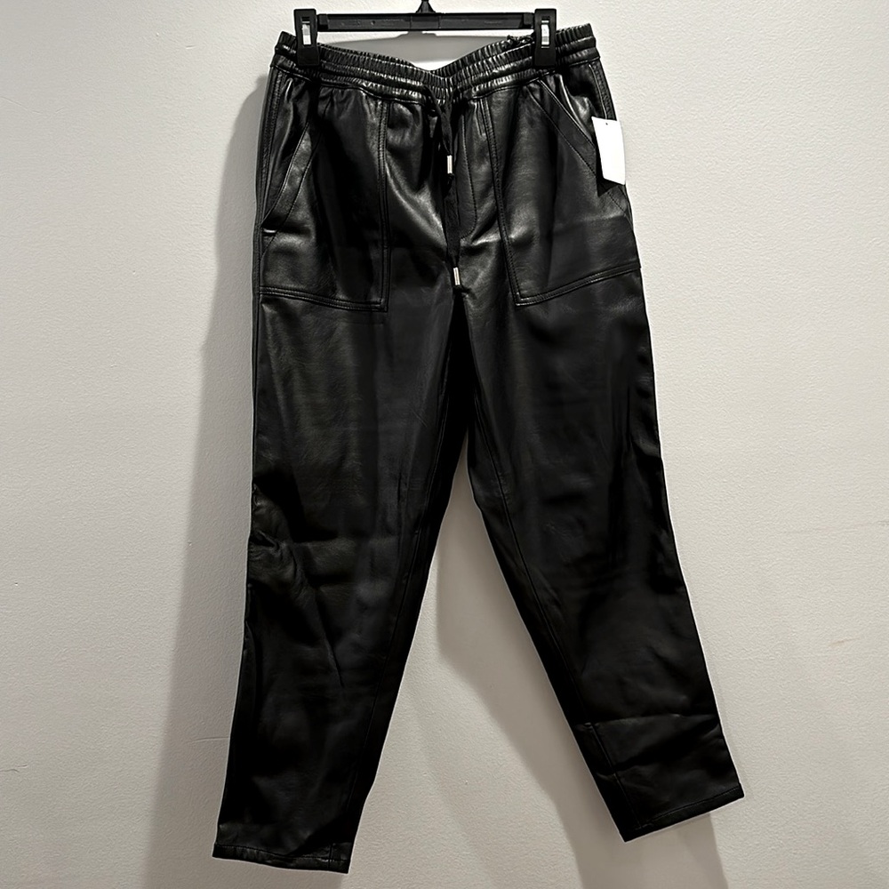 NWT BLANK-NYC Cropped Faux Leather Pants